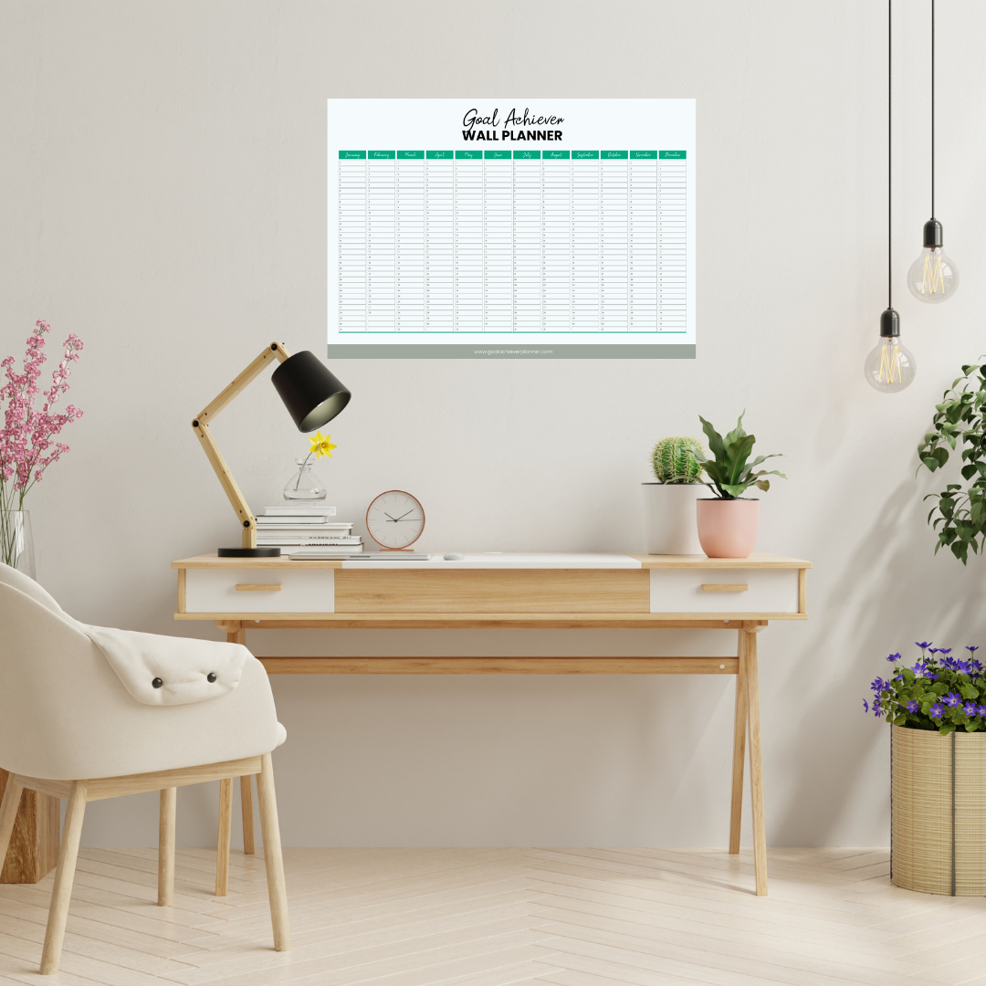 Digital Goal Achiever Wall Planner