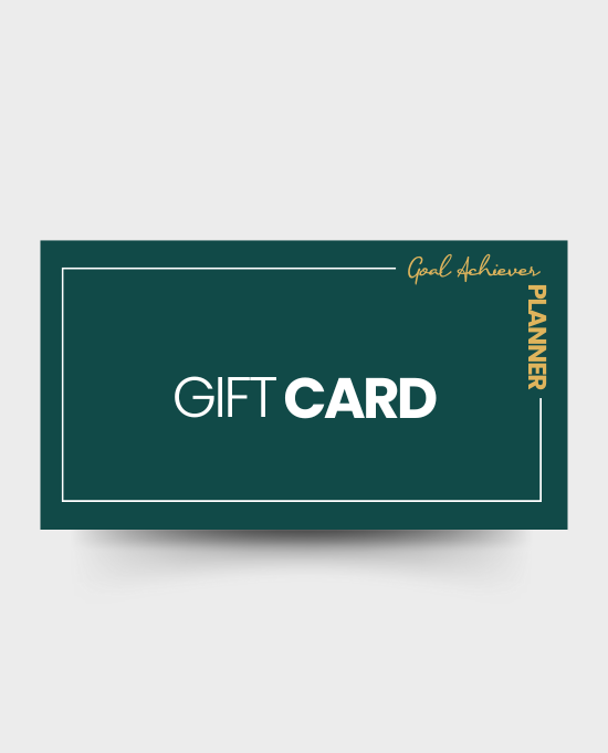 Goal Achiever Gift Card